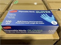 Box Of Disposable Nitrile Gloves