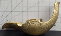 Freeform trinket dish brass ornate