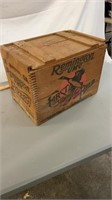 Wood Remington Ammunition Box
