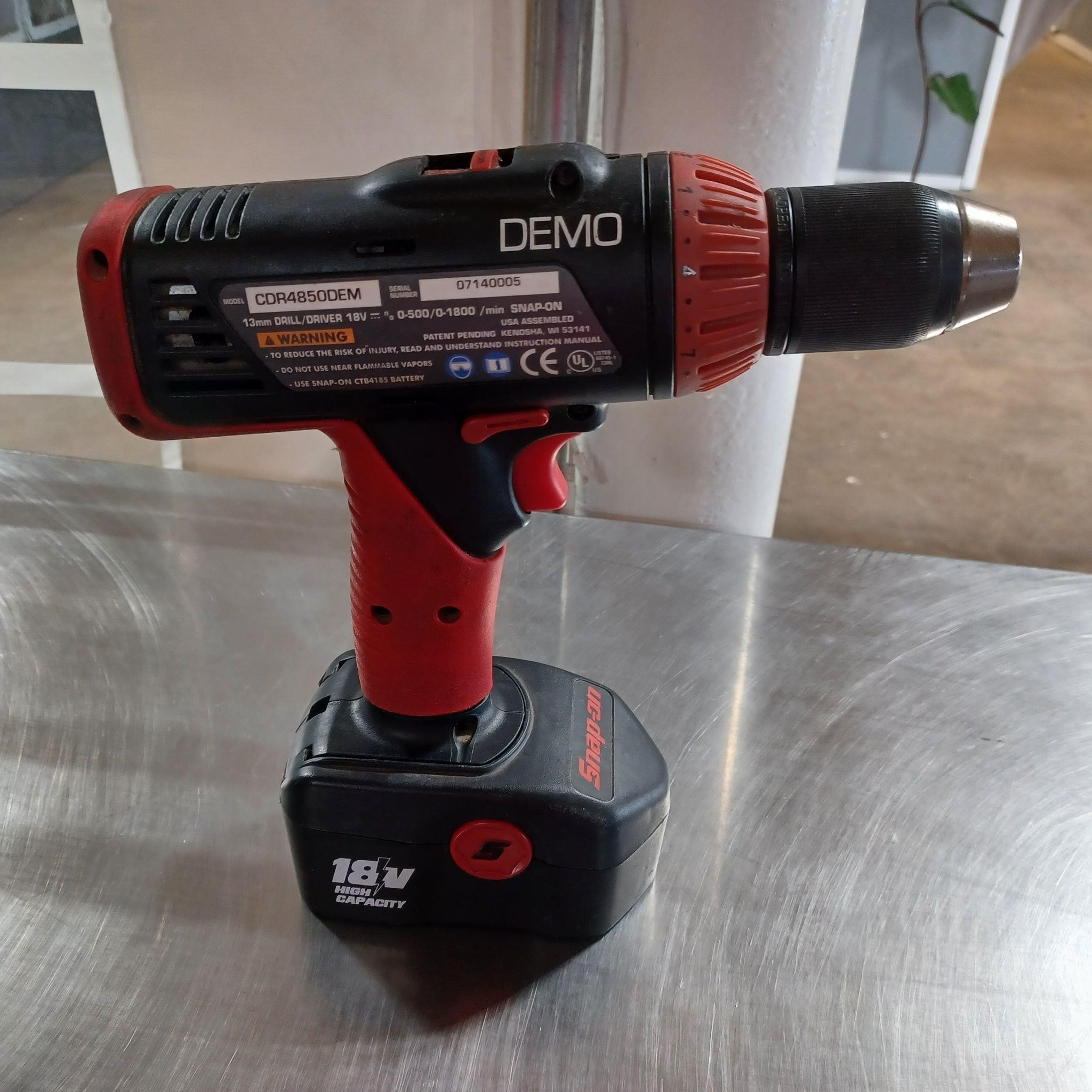 Snap-On CDR4850 Cordless Power Drill/Driver 13mm