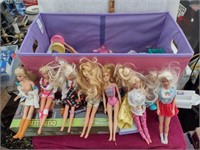 Lot of Barbie Dolls & Doll Toys