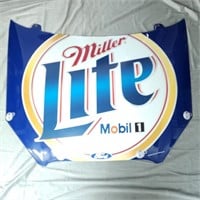 Miller Lite NASCAR Racing Promotional Hood