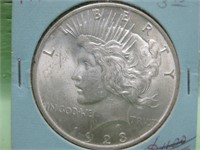 1923 Peace Silver Dollar - 90% Silver