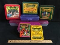 Crayola Tins w/Crayons
