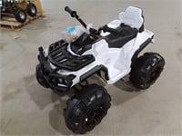 Kidsquad Super Quad Ride On ATV - White