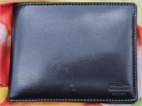 Men's Coach Black Leather Wallet