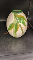Hand signed Pottery vase