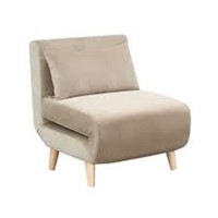 AC Pacific Convertable Folding Armless Chaise