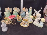 Various Angels & Xmas Figurines Lot