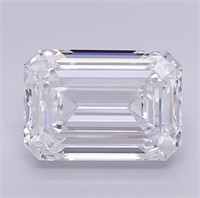LG604398618 5.04 E VS1 Emerald Lab Diamond
