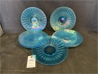 Vintage Turquoise Art Plates