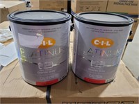(2) Cans CIL Interior Paint & Primer