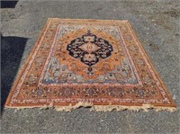 Vintage HandKnotted Indian Rug