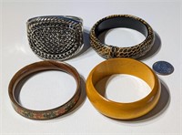 Four Fashion Bracelets