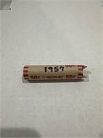 1957 Roll of Wheat Pennies