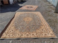 Large Vintage Regency Area Rug