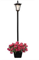 USED $180 Solar Lampost With Planter