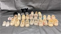 Lot of assorted Cabbage Patch kid doll shoes