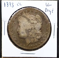 1893 Carson City Morgan Dollar