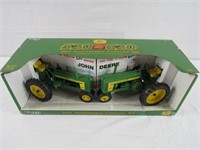 JOHN DEERE 50TH ANNIVERSAR TOY TRACTOR SET: