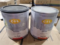 (2) Cans CIL Interior Paint & Primer