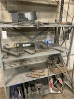 Metal storage rack with miscellaneous metal