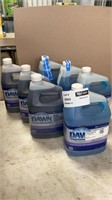 1 LOT 4-DAWN MANUAL POT & PAN DETERGENT 1GAL./