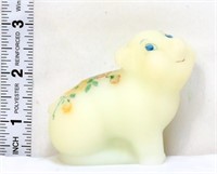Fenton Handpainted Pig Figurine
