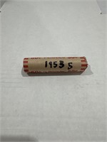 1953 Roll of Wheat Pennies