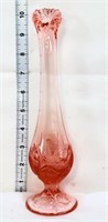 Fenton Pink 10 Inch Vase