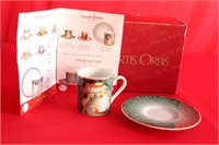 Artis Orbis Porcelain Cup and Saucer