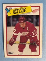 PEIs Own 1988 Topps Gerard Gallant hockey card