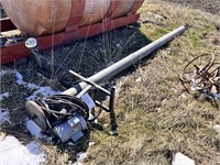 Older 6" tube auger with electric motor