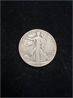 1941 S Walking Liberty Half Dollar