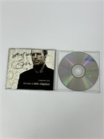 Autograph COA Eric Clapton CD