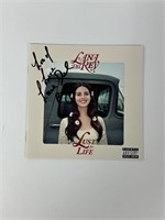 Autograph COA Lana Del Rey Booklet