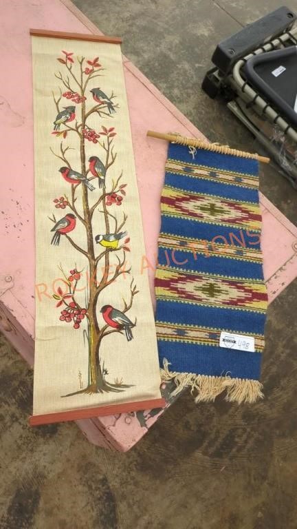 Vintage tapestry lot