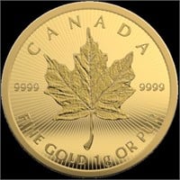 1g Canadian Gold Maple Leaf Coin