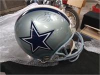 Dallas cowboys signed helmet