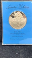 1973 Sterling Silver Skylab II Eyewitness Medal,