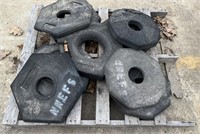 Lot of Safety Cone Weights