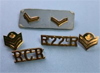 VTG Canadian Military shoulder pins