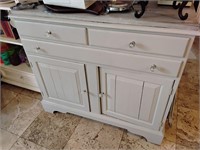 Painted Vintage Chest w Slate Top
