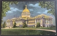 Vintage Stamped MO. State Capitol PPC Postcard