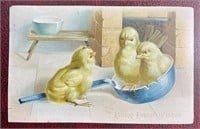 Antique Postmarked "Loving Easter Wishes" PPC
