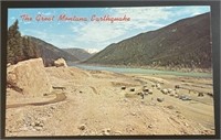 Vintage Montana Earthquake RPPC Postcard