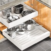 Pull out Cabinet Organizer, Expandable(11.7"-19.7"