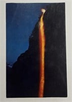 Vintage RPPC Postcard The Firefall!