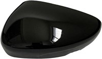 Car Glossy Black Side Mirror Cover Caps Shell Repl