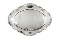 GORHAM AMERICAN SILVER PLATTER, 2262g